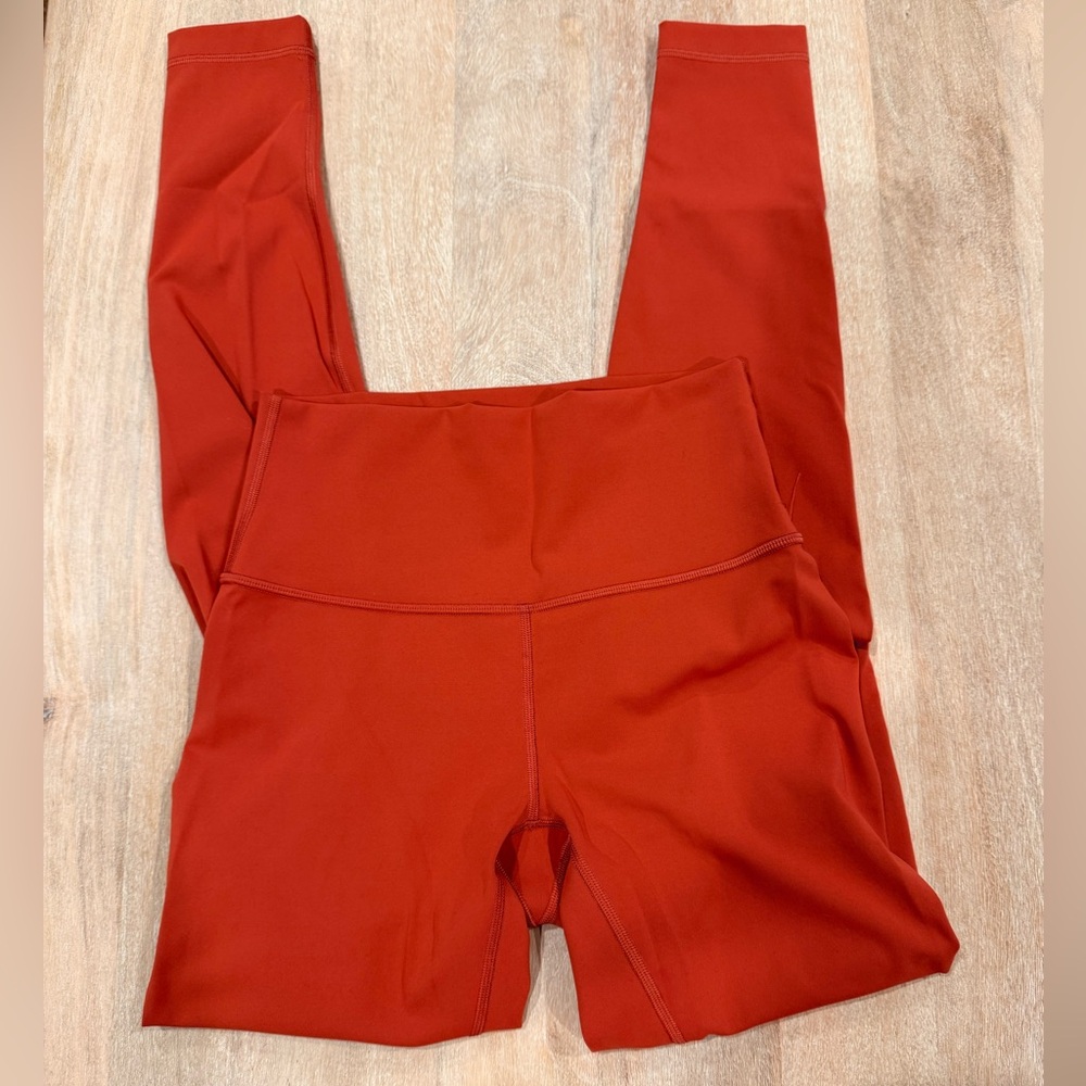 Lululemon Athletica Rust Leggings